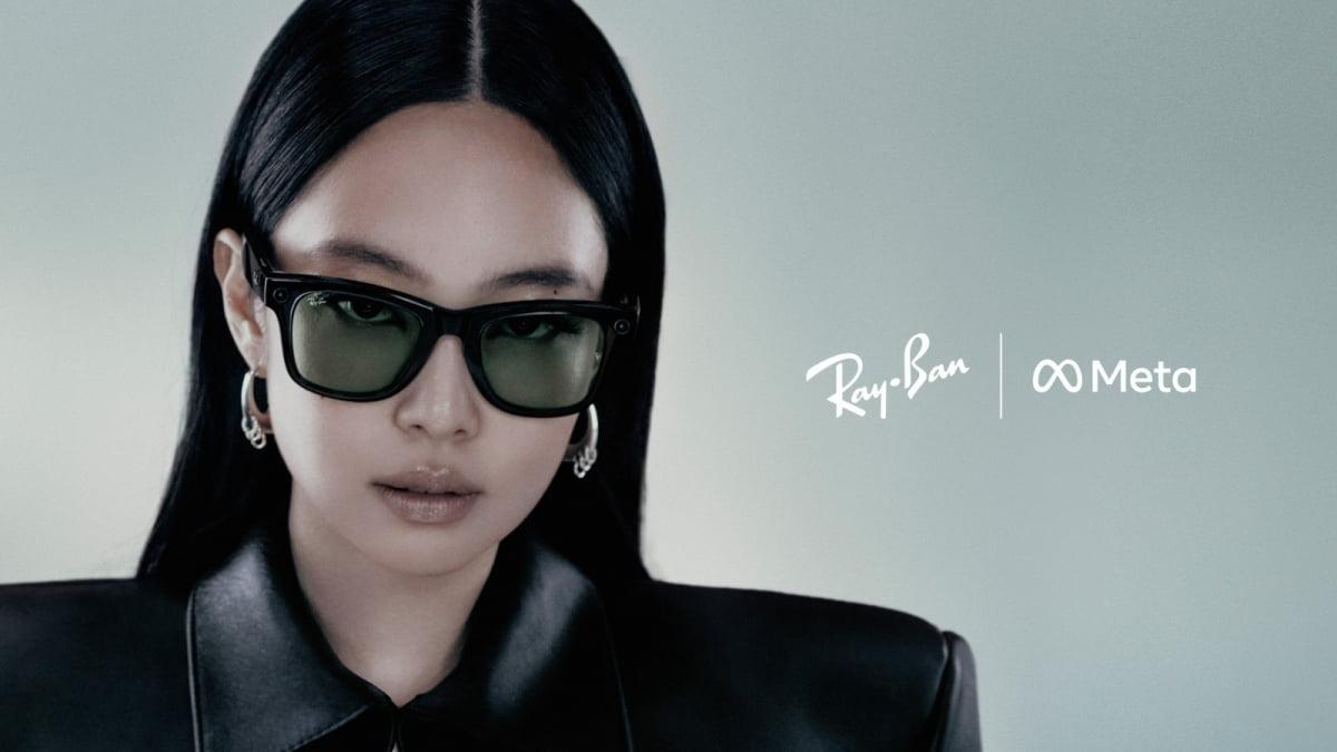 레이밴 메타를 쓴 제니