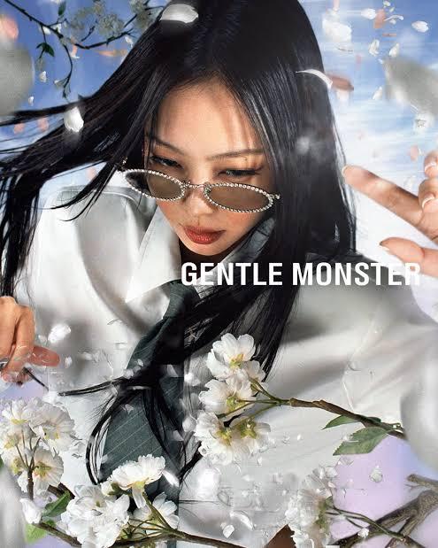젠틀몬스터 캠페인 화보의 제니