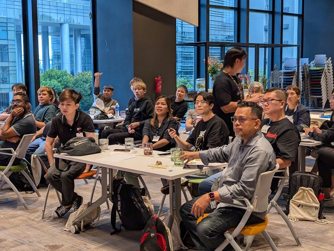Partner sales training session